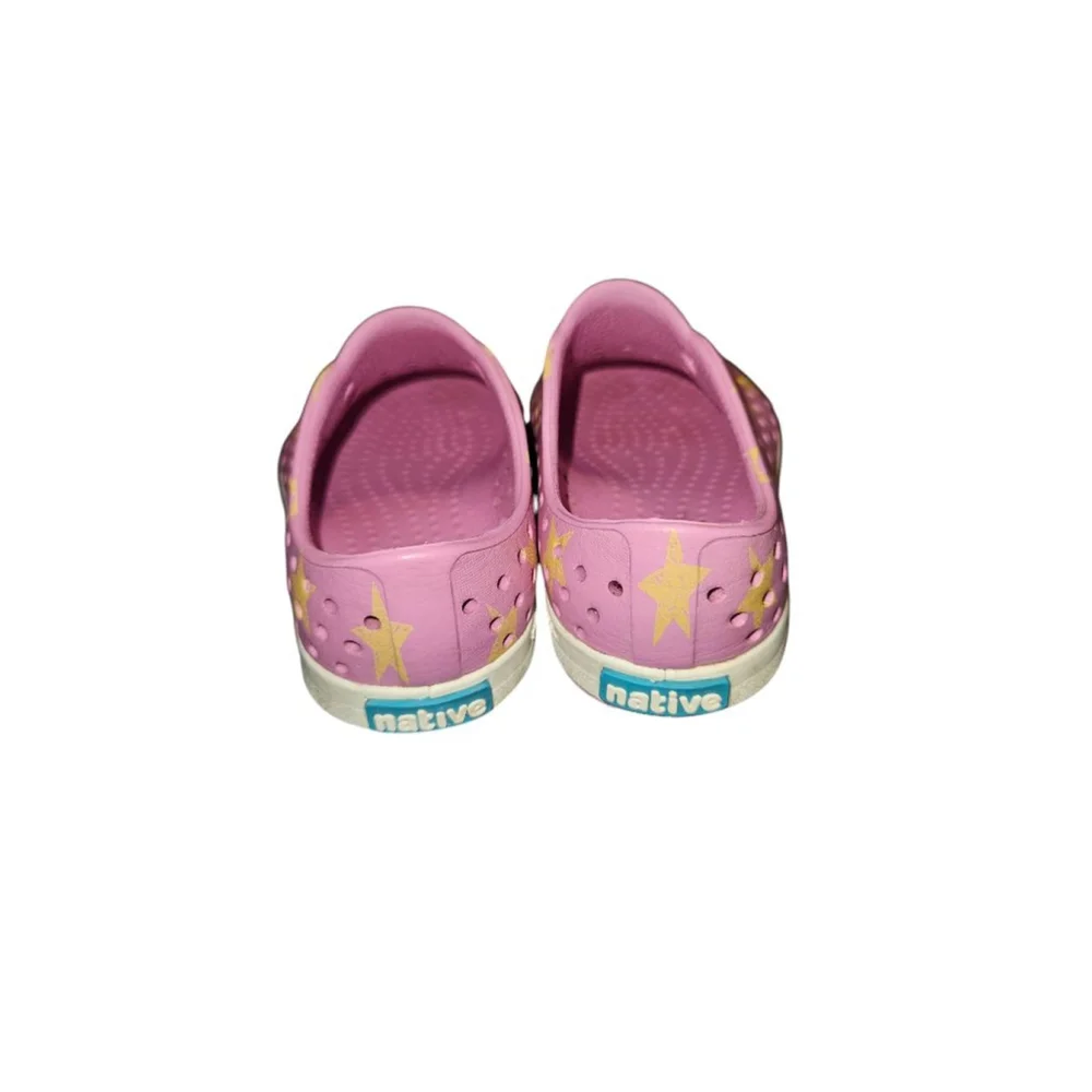 Native Pink Jeffersons Girl's Size 6 Pink / Stars